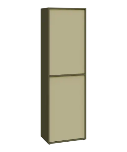 ERY V640 P kancelářská skříň, 1-dveřová, 2000x600x400, pravá, zelená